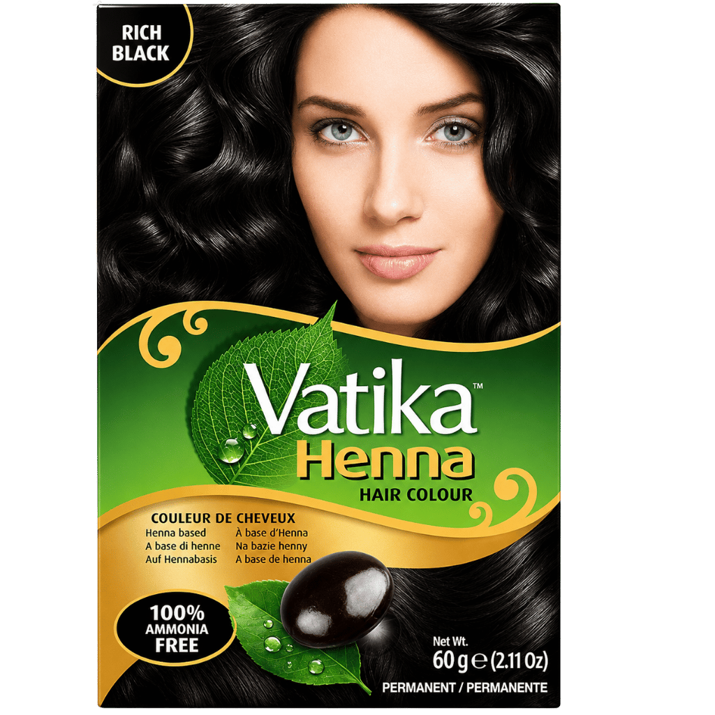 Vatika Rich Black Hair Color 60 g buy online USA - 1